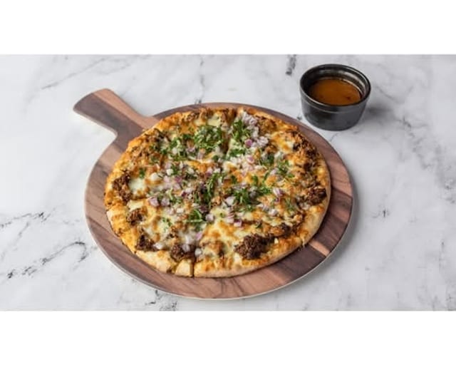 Gluten Free Surf & Birria Pizza.